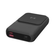 S-Link P135 10000 mAh 15W Magsafe Dahili Kablo Siyah Gizli Led Taşınabilir Pil Şarj Cihazı