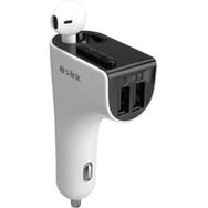 S-Link SL-BT245 Beyaz Tf+usb Fm Transmitter Ve Bluetooth Kulaklık