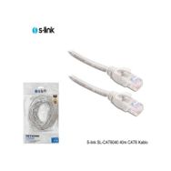 S-Link SL-CAT6040 40 mt CAT6 UTP AWG24 Gri Patch Cord Kablo
