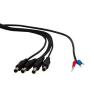 S-LINK SL-DC610 4 Uçlu Power Kırmızı-Siyah Kablo