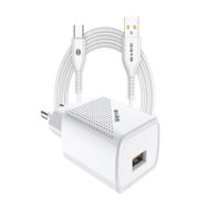S-Link SL-EC40T Type-C 5V 2400MA Beyaz Kablolu Ev Şarj Adaptörü