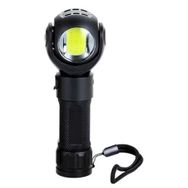 S-Link SL-F860 3 W Cob + 3 W Led Pilli Dönebilen Çift Başlıklı Manyatik Tutuculu El Feneri