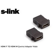 S-Link SL-HH75 HDMI F To HDMI F Vidalı Çevirici Adaptör
