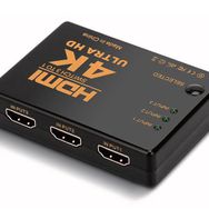 S-Link SL-HSW4K33 HDMI 3TO1 Switch 4K 2K, IR Adaptör