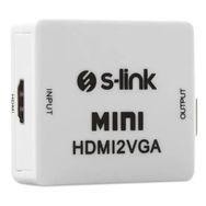 S-Link SL-HVC10 HDMI To Vga + Audio Çevirici