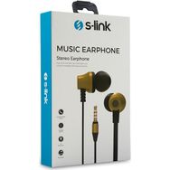 S-Link SL-KU150 Siyah-Gold Kulakiçi Kulaklık