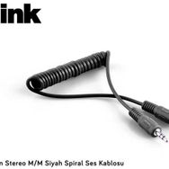 S-Link SL-SP1 Siyah 1 m Stereo Ses Kablosu