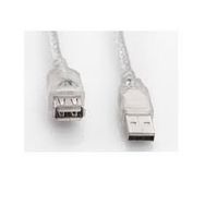 S-Link SL-U2005 USB 2.0 5 mt Şeffaf Yazıcı Kablo