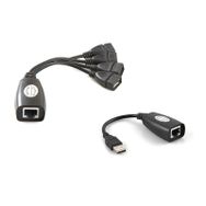 S-LINK SL-U57 RJ45 4 Port Usb Extender 50 m Uzatıcı