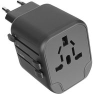 S-Link SL-WL024 2-USB 2.4AI 100-240V Universal Çevirici Adaptör Priz