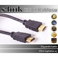 S-Link SLX-280 1.5 Mt Gold Kılıflı HDMI Kablo