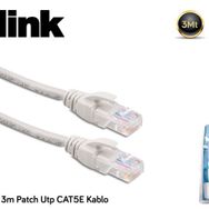 S-Link SLX-292 Gri Cat-5E Utp Patch Kablo