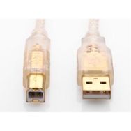 S-Link SLX-328 3 Metre Altın Usb 2.0 Am/Bm Yazıcı Kablosu