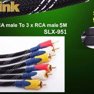 S-Link SLX-951 5 mt RCA Kablo