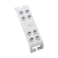 S-Link SPG3080 Beyaz 2M 900 Joule 8'lü Akım Koruyucu Priz