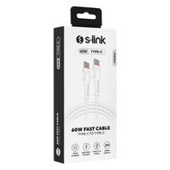S-Link SW-C135 2 m 3A Type-C to Type-C Hızlı Data ve Şarj Kablosu