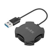 S-Link Swapp SW-U212 Siyah Usb 2.0 4 Port Hub Kablolu Çevirici Adaptör