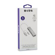 S-Link Swapp SW-U332 Type-c USB 3.0 1000 Mbps 3 Port Gihabit Ethernet