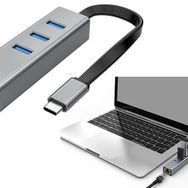 S-Link Swapp SW-U3325 4 in 1 Gigabit 1000 Mphs 3 Port USB 3.0 Ethernet Type C Hub Adaptör