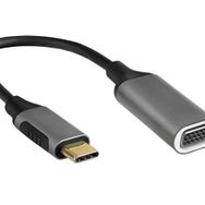 S-Link Swapp SW-U5145 USB Type C to VGA Gri Metal USB Dönüşütürücü Adaptör
