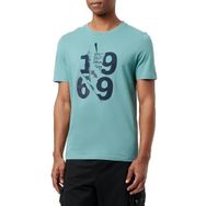 S.Oliver 65D2 Ön baskılı Erkek T-shirt