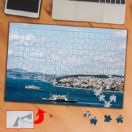 S1981 İstanbulda Boğaz Manzarası 240 Parça Puzzle Yapboz Tablo