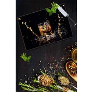 Saban Altın Buz 30x40 cm Cam Kesme Tahtası