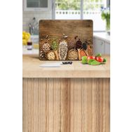 Saban Baklagiller 30x40 cm Cam Kesme Tahtası