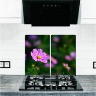 Saban Model 334 2'li 30x52 cm Cam Ocak Koruyucu Cam Kesme Tahtası