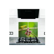 Saban Model 356 2'li 30x52 cm Cam Ocak Koruyucu Cam Kesme Tahtası
