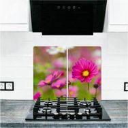 Saban Model 367 2'li 30x52 cm Cam Ocak Koruyucu Cam Kesme Tahtası