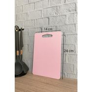 Saban Plastik Pembe 14x24 cm Kesme Tahtası