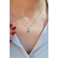 Sacce Scarves&Accessories Gümüş Renkli Nazar Boncuklu Kolye