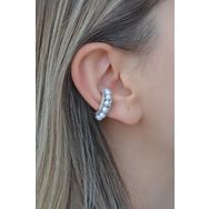 Sacce Scarves&Accessories İncili Sıkıştırma Kıkırdak Earcuff Küpe