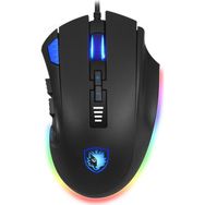Sades Axe Siyah Rgb Oyuncu Mouse