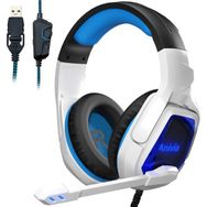 Sades MH901 Mavi Oyuncu Kulaklığı