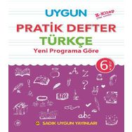 Sadık Uygun Yayınları 6. Sınıf Türkçe Pratik Defter