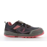 Safety Jogger Cador Red S1P Esd Src Siyah Kırmızı Erkek İş Ayakkabısı