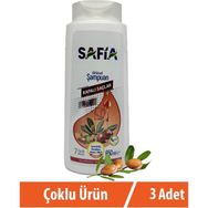 Safia Kapalı Saçlar 3x650 ml Şampuan