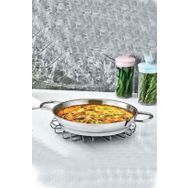 Safinox 22 cm İtalyan Tel Kulp Çelik Paslanmaz Omlet Sahan Tava
