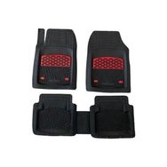 Safir Hyundai Excel Havuzlu Universal Krom Kırmızı Paspas