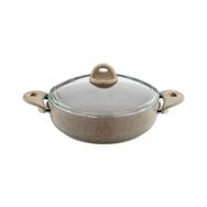 Saflon Sf8628gr Granit Line 28 cm 4.25 Litre Basık Tencere