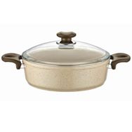 Safran Granit 22 cm Basık Tencere