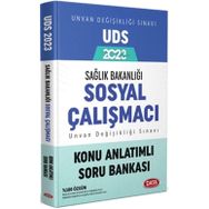 Sağlık Bakanlığı Sosyal Çalışmacı Unvan Değişikliği Sınavı UDS Konu Anlatımlı Soru Bankası - Data Yayınları