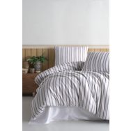 Şaheser Soft Tiss 200x220 cm Kahve Çift Kişilik Nevresim Takımı