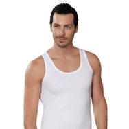 Şahinler E066 Beyaz Erkek Likralı Süprem Atlet