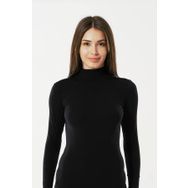 Şahinler MB1036-SH Siyah Uzun Kollu Balıkçı Yaka Body