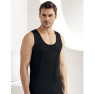 Şahinler ME005 Siyah 6'lı Paket %100 Pamuk Erkek Atlet
