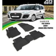 Sahler Fiat Doblo 2010-2018 Kauçuk 4.5 D Oto Paspas