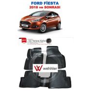 Sahler Ford Fiesta 2009-2017 4.5D Havuzlu Paspas